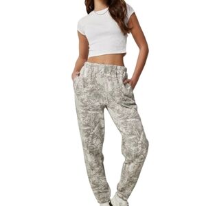 Lululemon Team Canada Grey/topy Pants Metamorphosis COC Logo High Rise Size 6